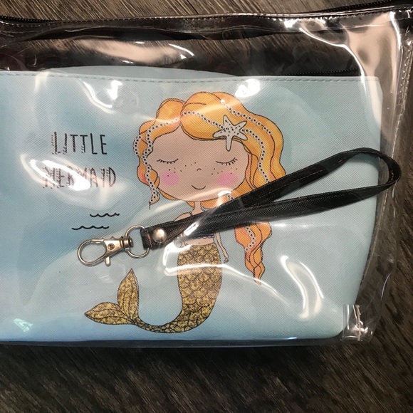 🤩HP💕🧜♀️⭐️mermaid See through 3-1 Cosmetic Bags - Picture 5 of 8